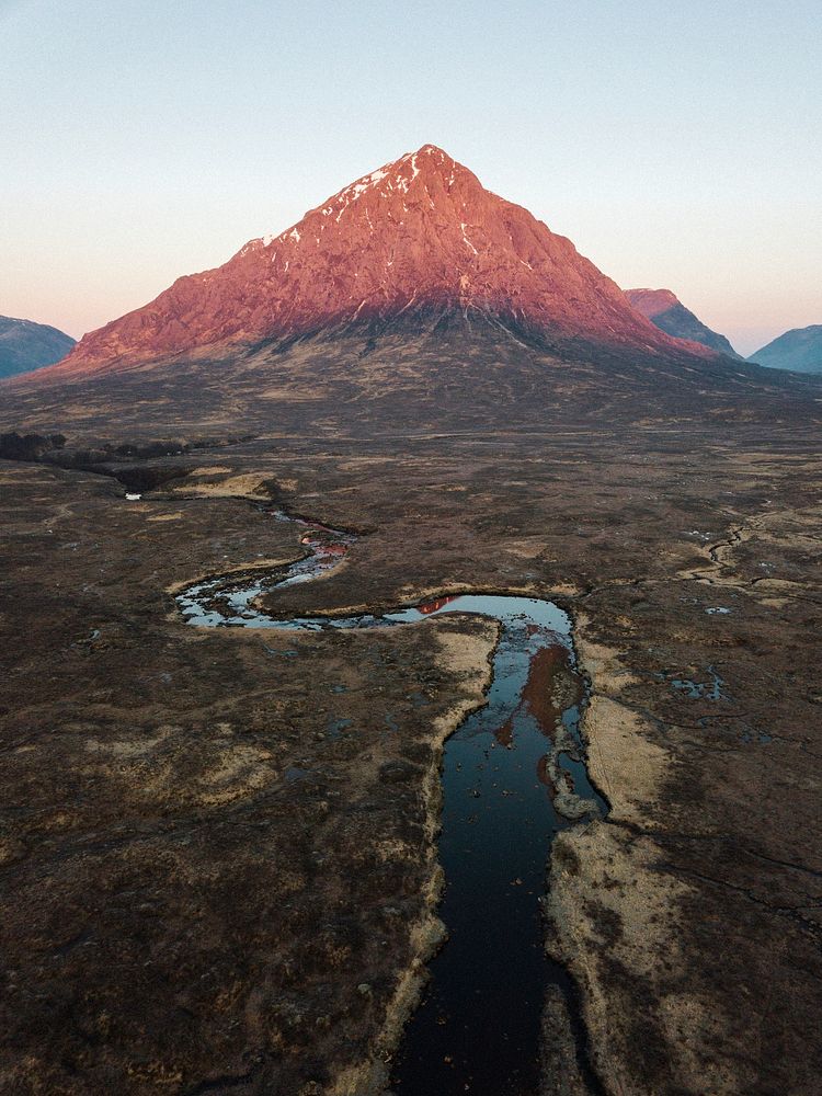 View of Glen Coe in Scotland