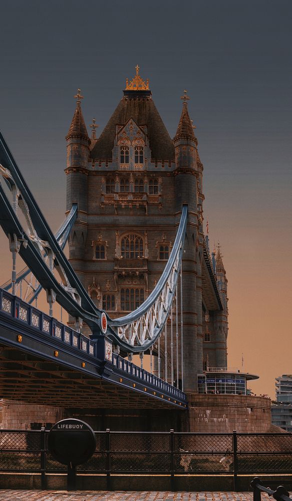 Free Tower Bridge in London image, public domain CC0 photo.