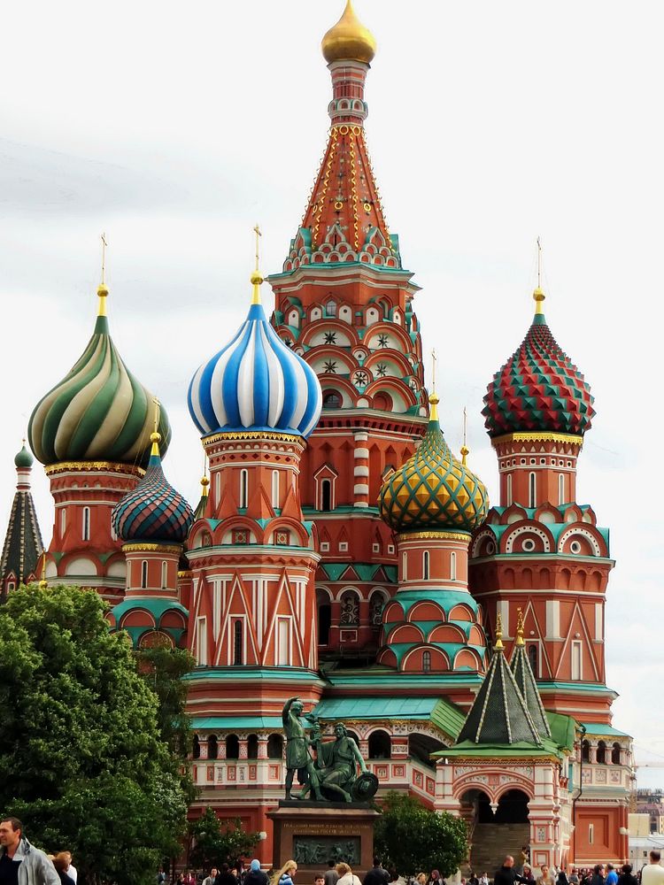 Free Saint Basil's Cathedral, Moscow, Russia image, public domain travel CC0 photo.