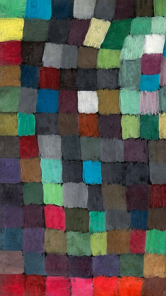 Paul Klee mobile wallpaper, abstract iPhone background, May Picture