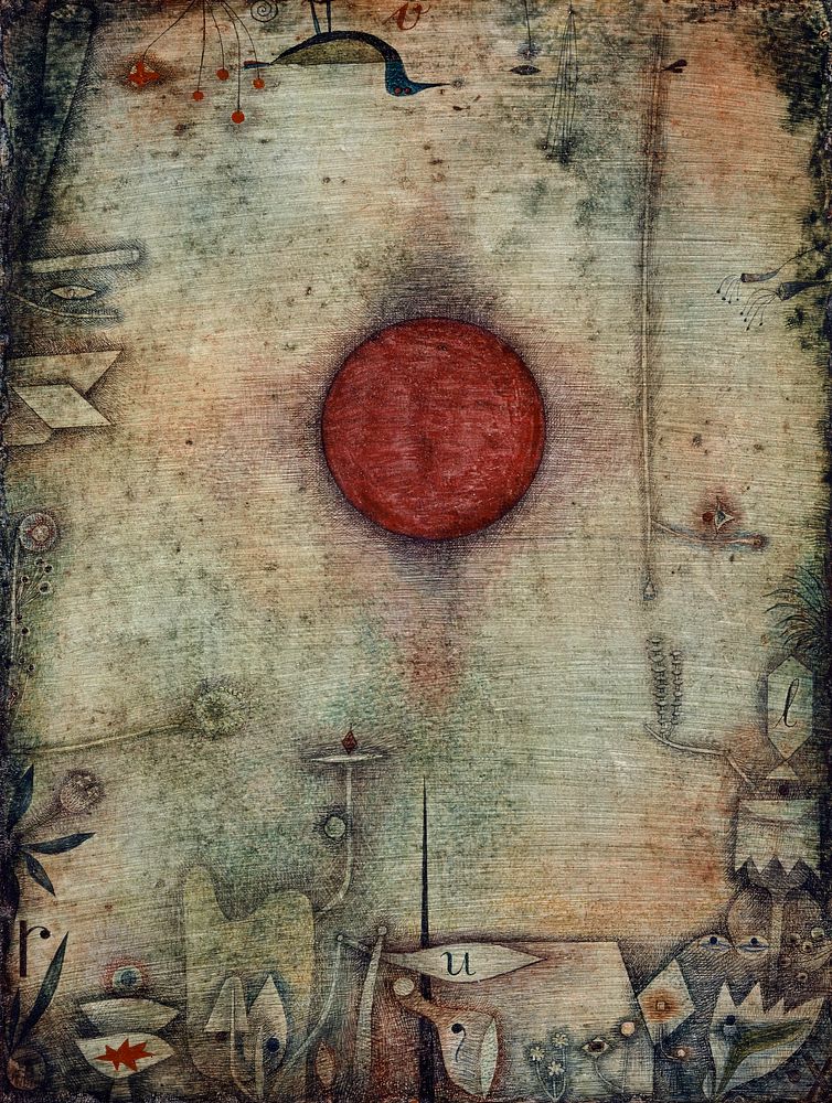Ad marginem (1930) painting in high resolution by Paul Klee. Original from the Kunstmuseum Basel Museum. Digitally enhanced…