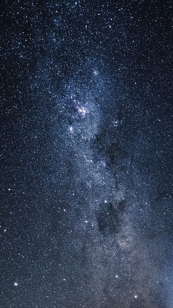 Night sky phone wallpaper background, HD aesthetic nature photo