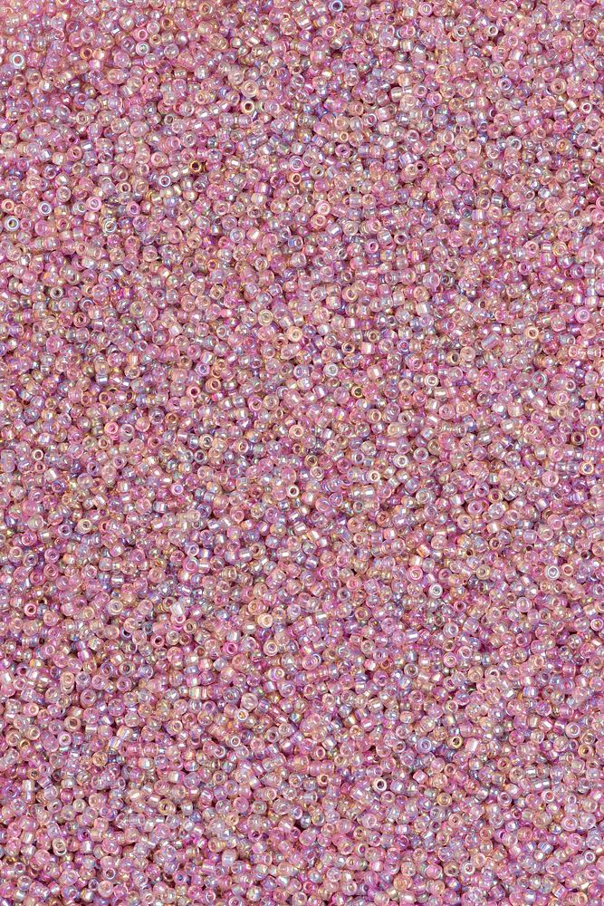 Holographic pink beads background wallpaper
