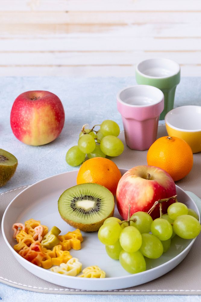 Kids healthy snack & treats with fresh fruits