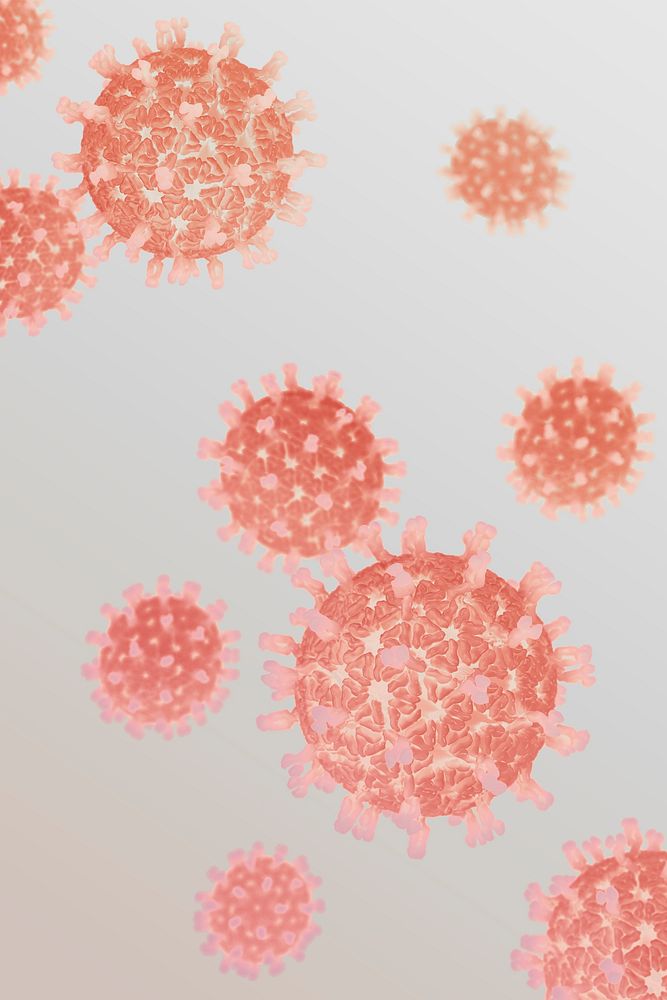 Coronavirus pandemic social banner template illustration