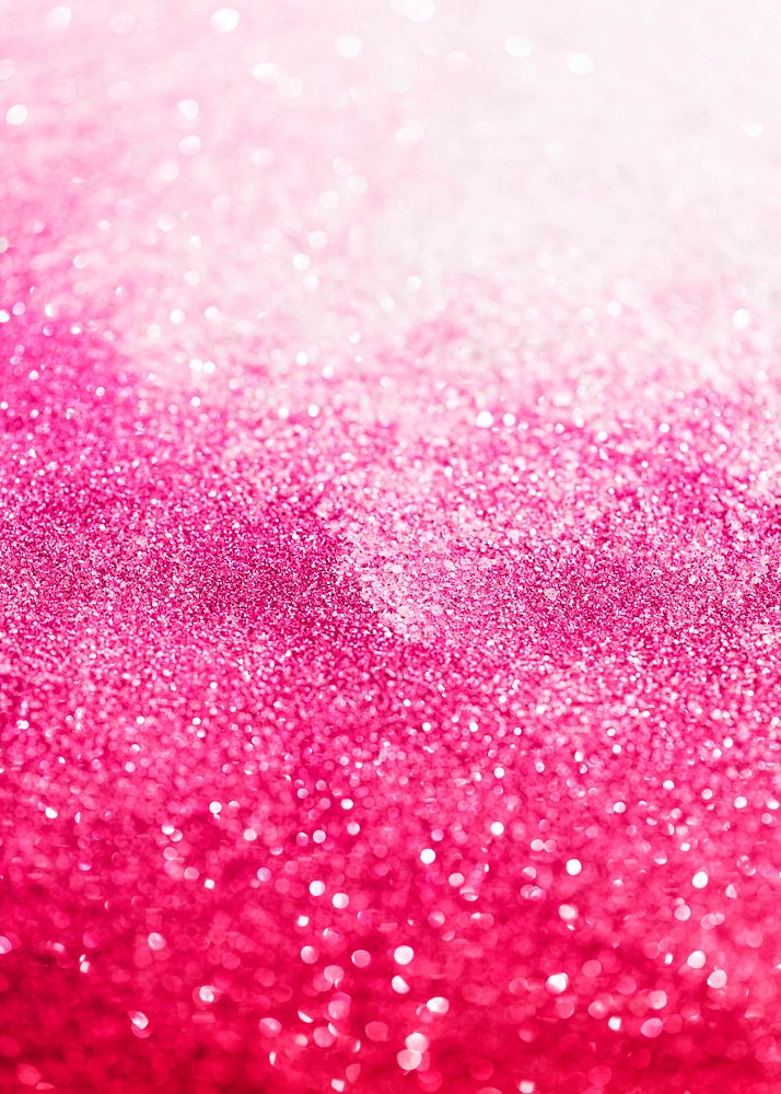 Magenta pink glitter gradient background invitation card