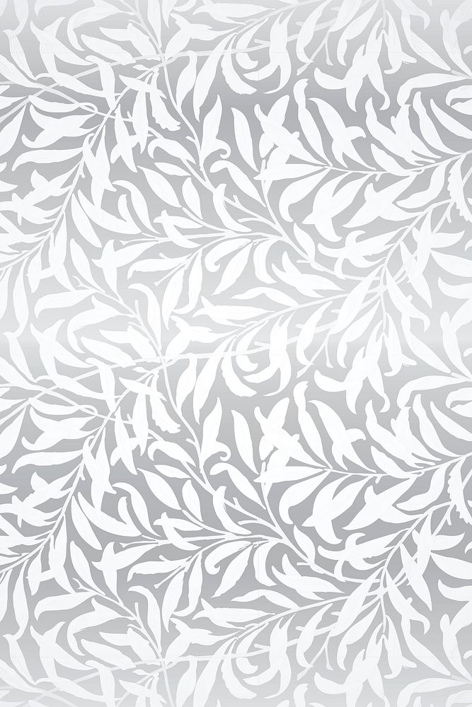 Abstract leaf patterned background design