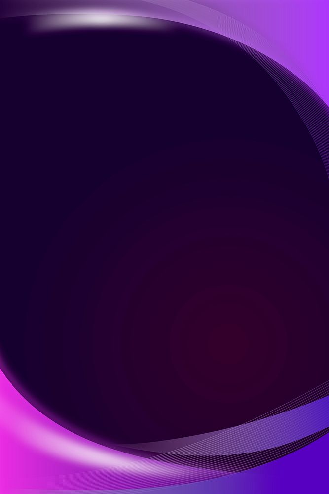 Colorful gradient template on a dark purple background vector