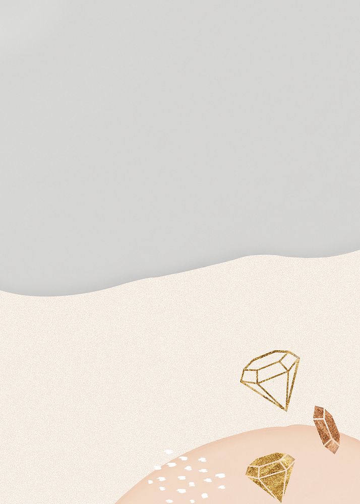 Gold gem pastel abstract background