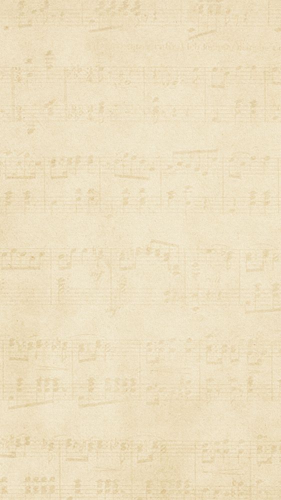 Vintage iPhone wallpaper, HD background with faded musical note