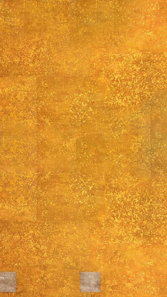 Grunge yellow mobile wallpaper, simple background  