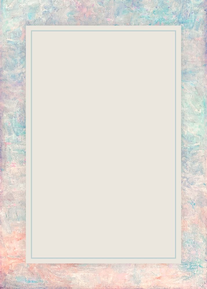 Blank colorful card design vector