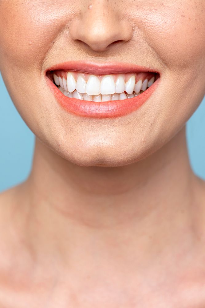 Happy woman with a bright smile 