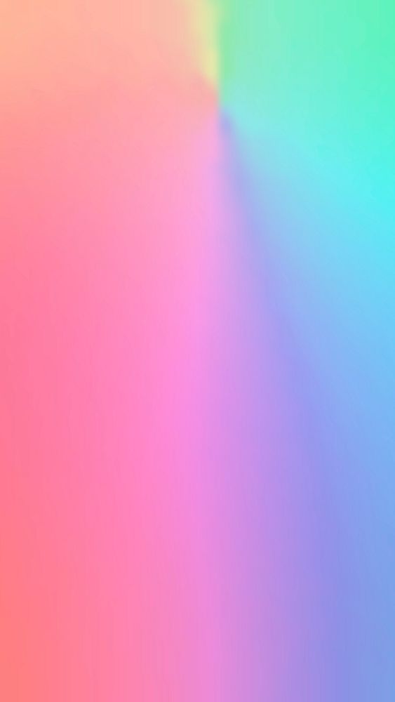 Colorful gradient mobile wallpaper background