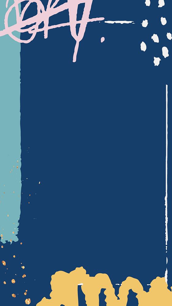 Blue mobile wallpaper, abstract background