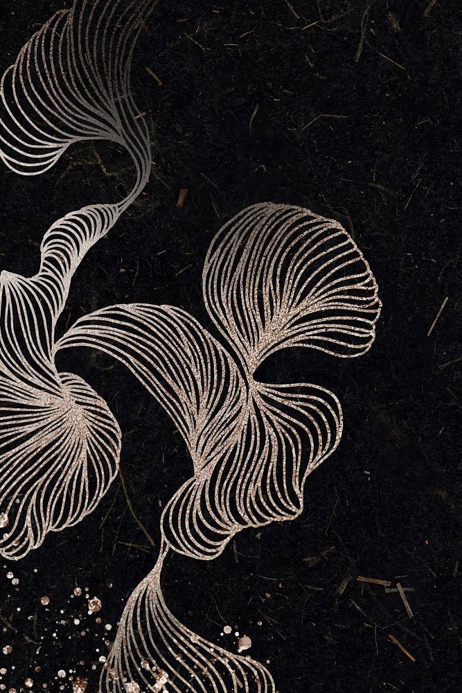 Shiny swirly abstract art design vector