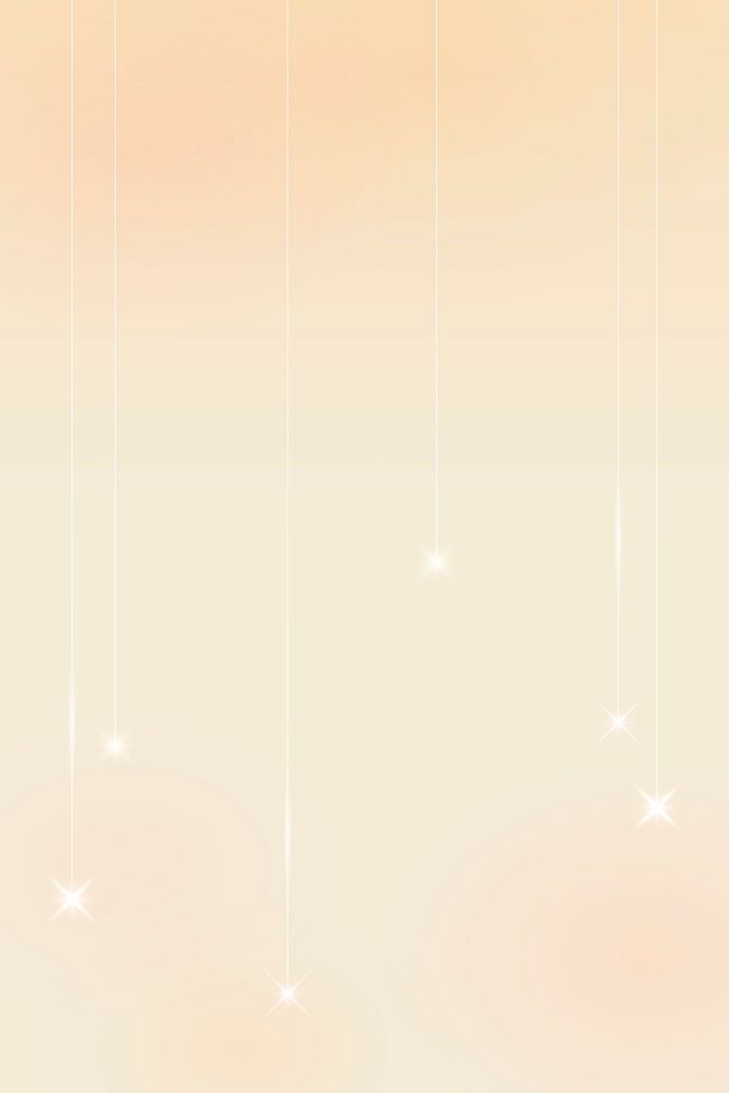 Sparkle stars pattern on gold background vector