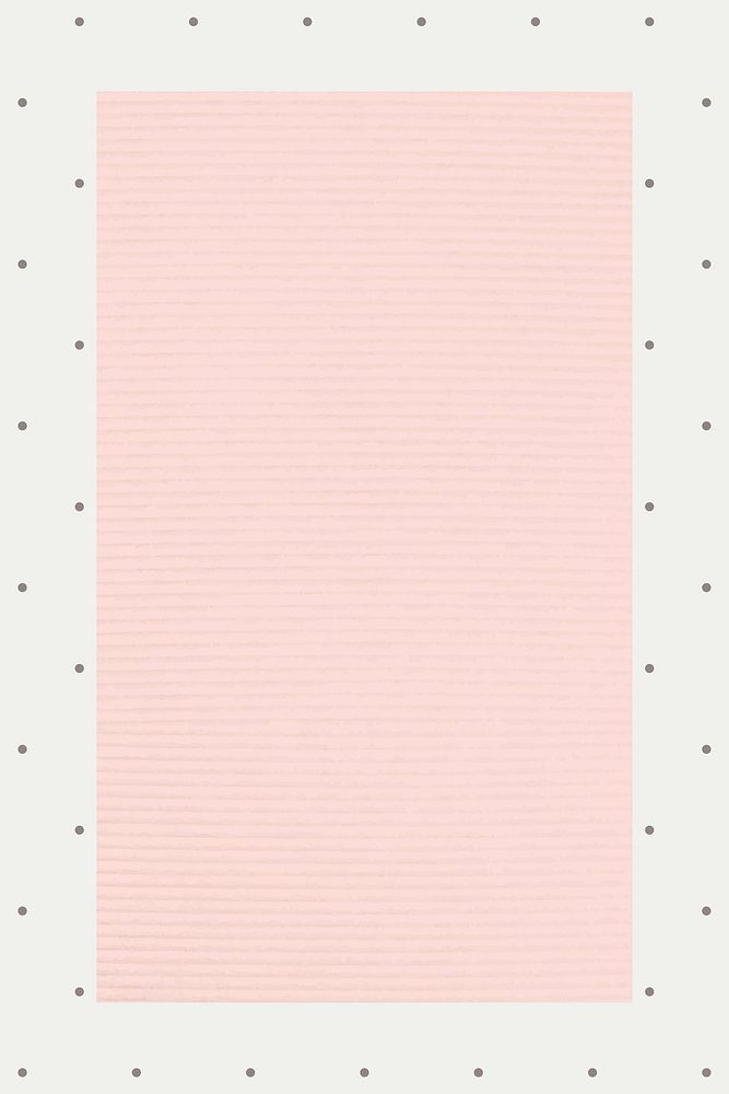 Pastel pink note paper vector graphic