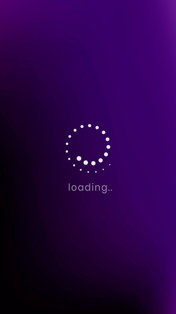 Loading icon smartphone screen vector for technology device