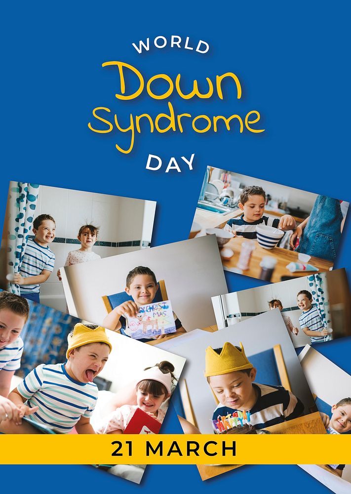 World Down Syndrome Day poster
