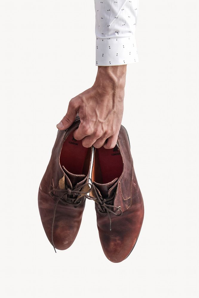 Men&rsquo;s leather shoes, apparel design
