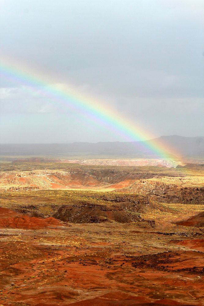 Whipple Point RainbowCredit NPS/Hallie Larsen. Original public domain image from Flickr