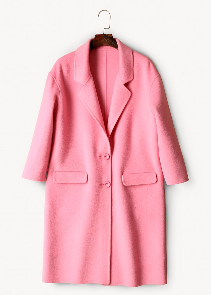 Pink coat, apparel design