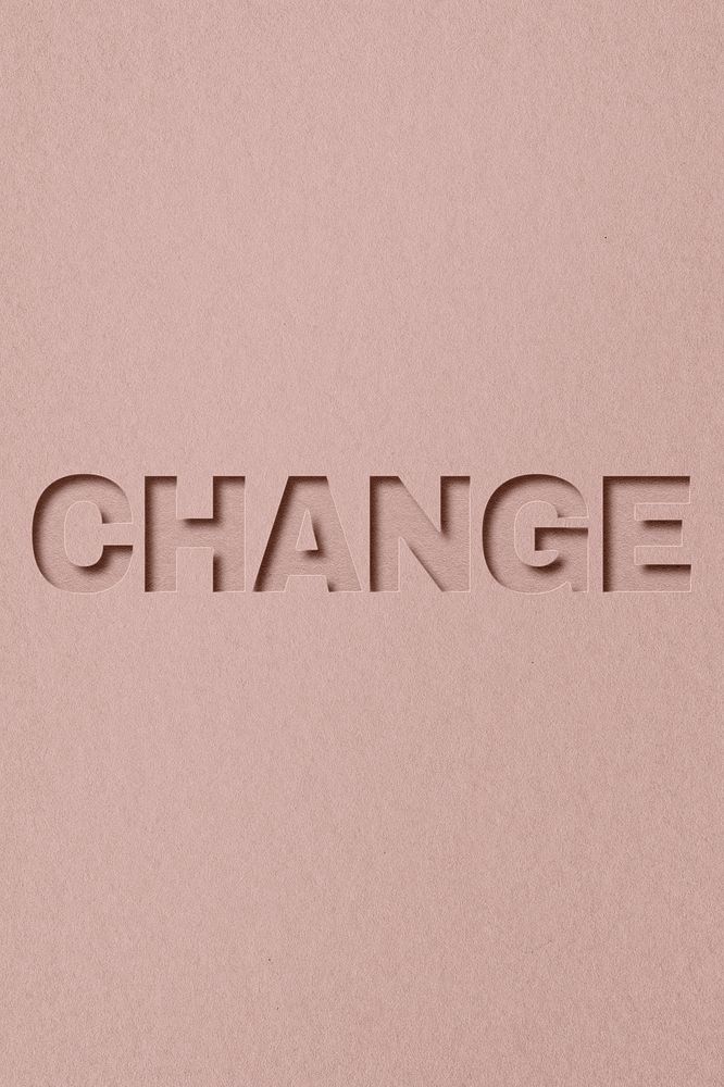 Change word bold font typography