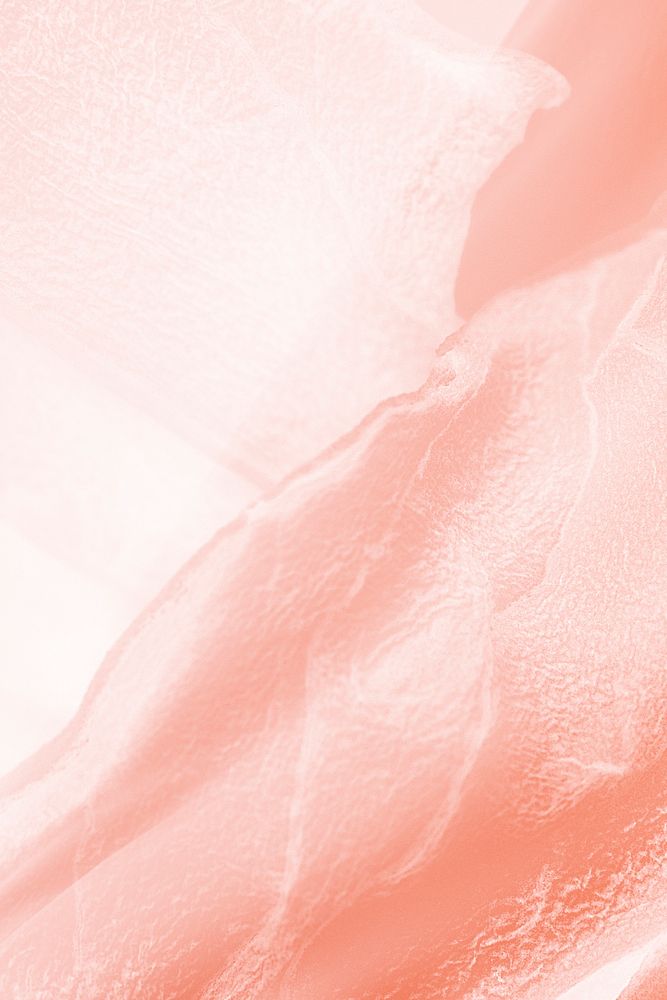 Peach petal texture background for social media banner