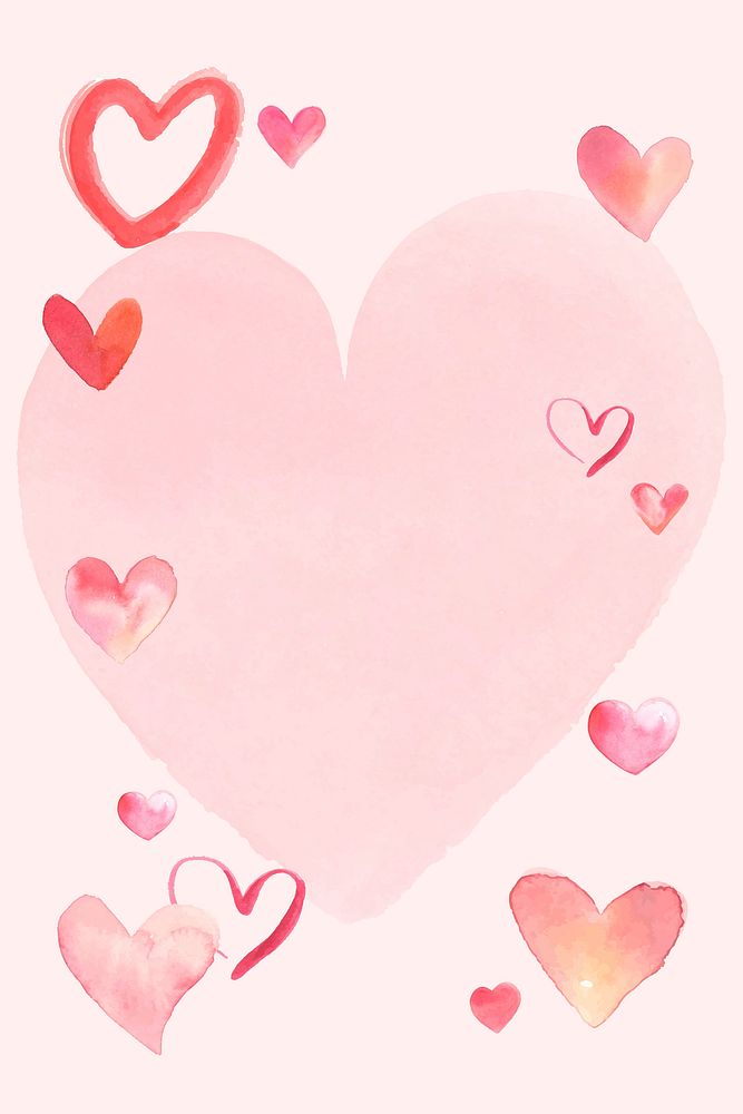 Happy Valentine&rsquo;s Day frame vector