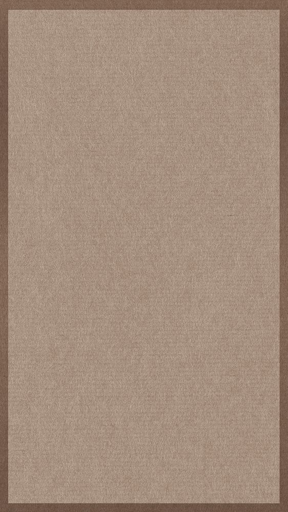 Brown aesthetic phone wallpaper, simple background psd