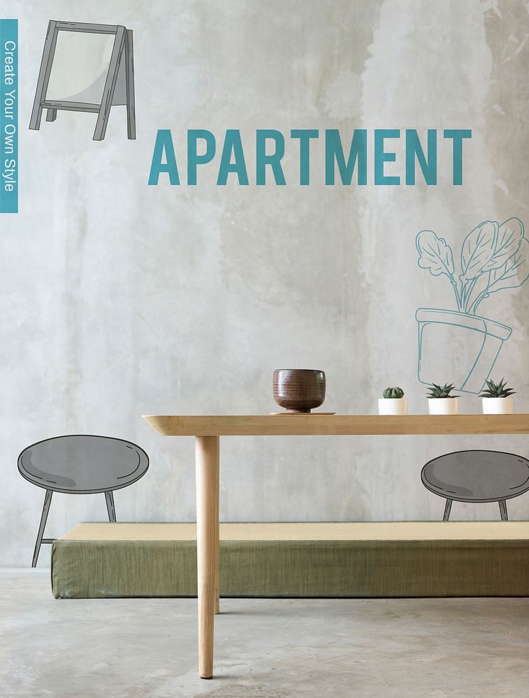 Apartment DIY Decoration Furnishing Interior