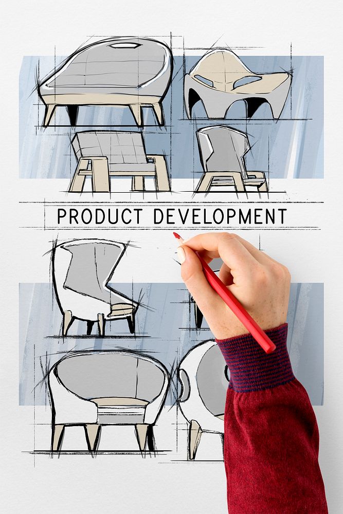 Renovation Design New Product Development Concept Sketch