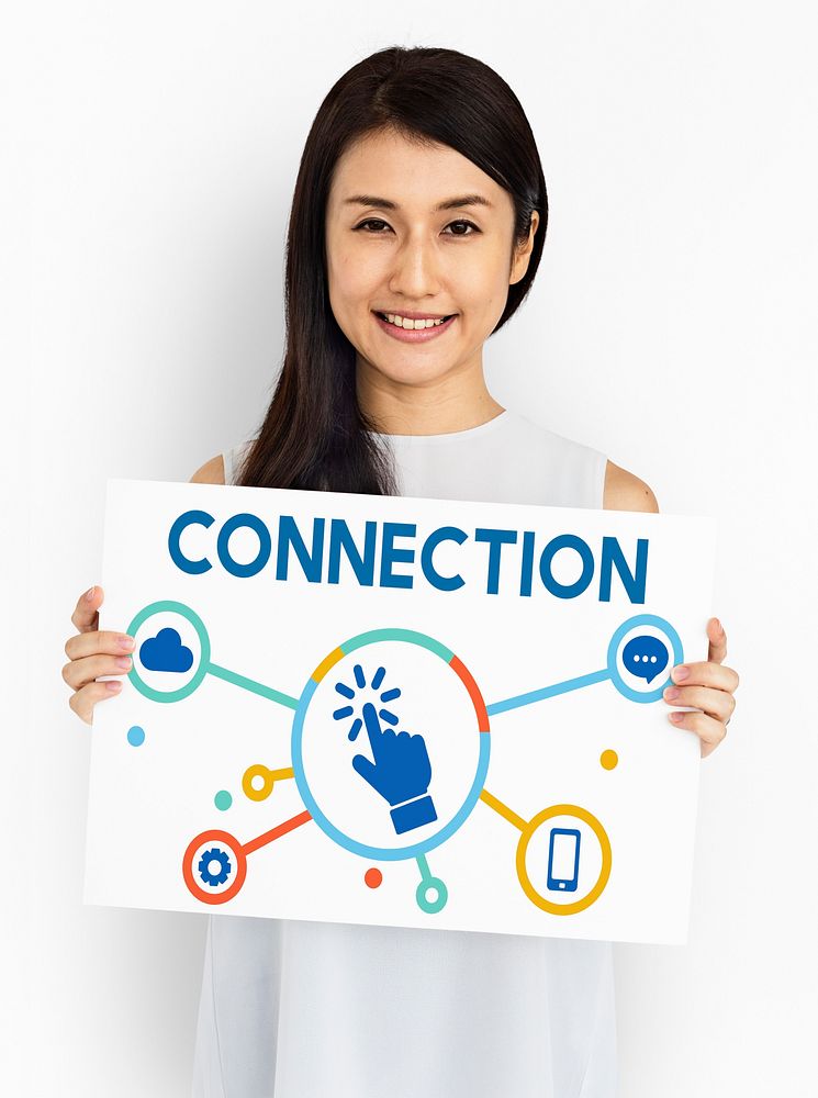 Connection Click Technology Icon Sign | Free Photo - rawpixel