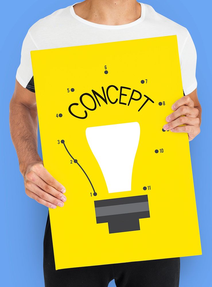 Idea Inspire Creativity Light Bulb Graphic Icon