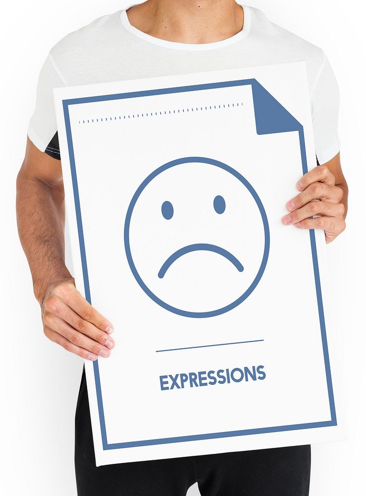 Expressions Sad Face Icon Emotion Sadness Emoticon