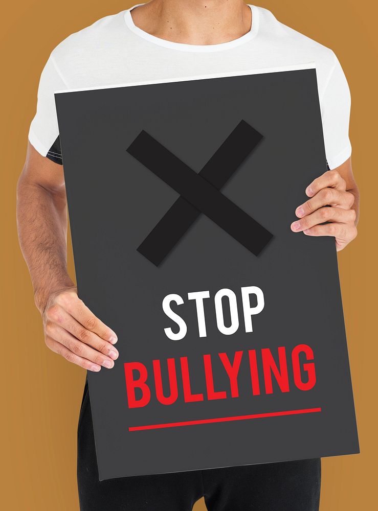 Social Problem Stop Bullying Icon