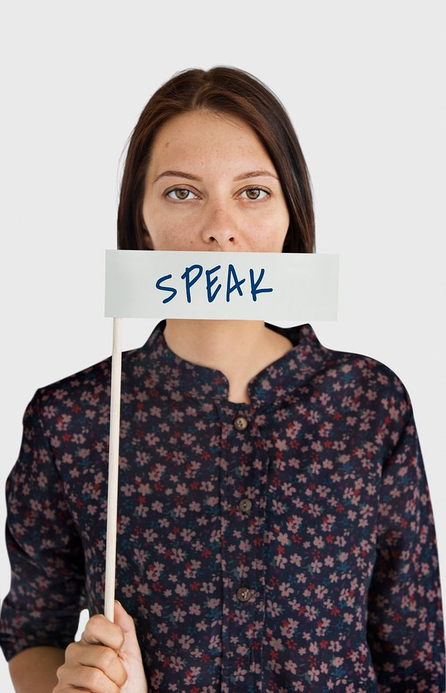 Speak Pronouce Chatting Word Concept