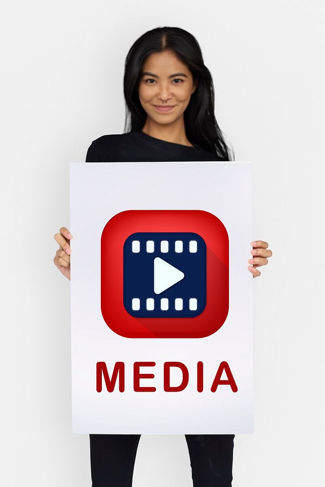 Media Player Play Button Graphic