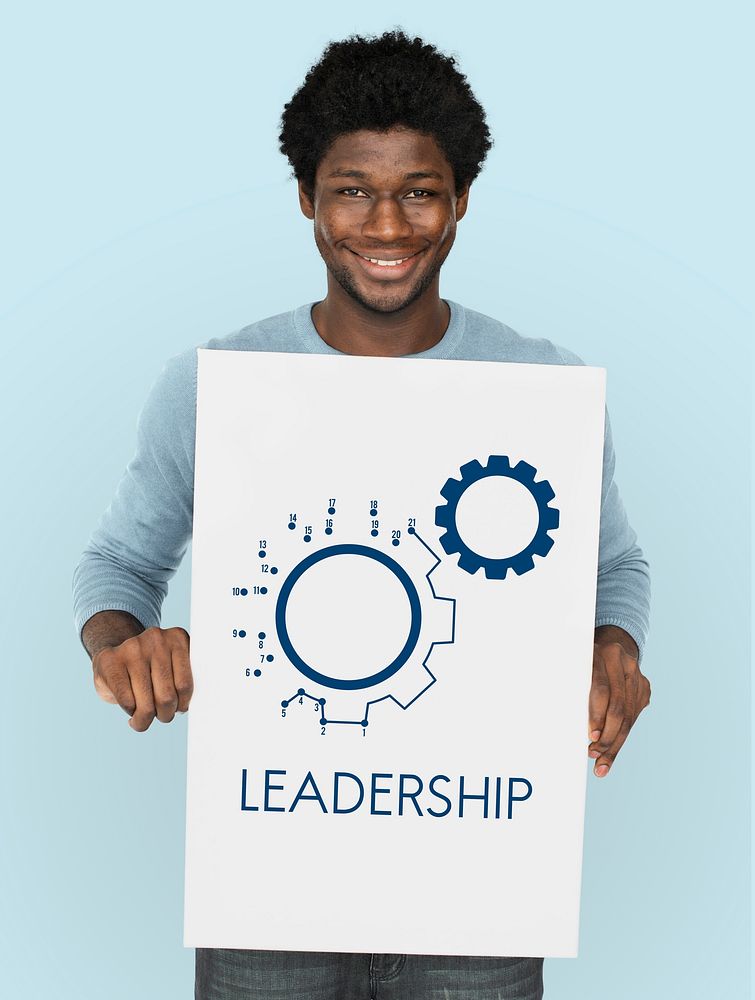 Connection Partnership Leadership Corporation Gear Icon Graphic Word