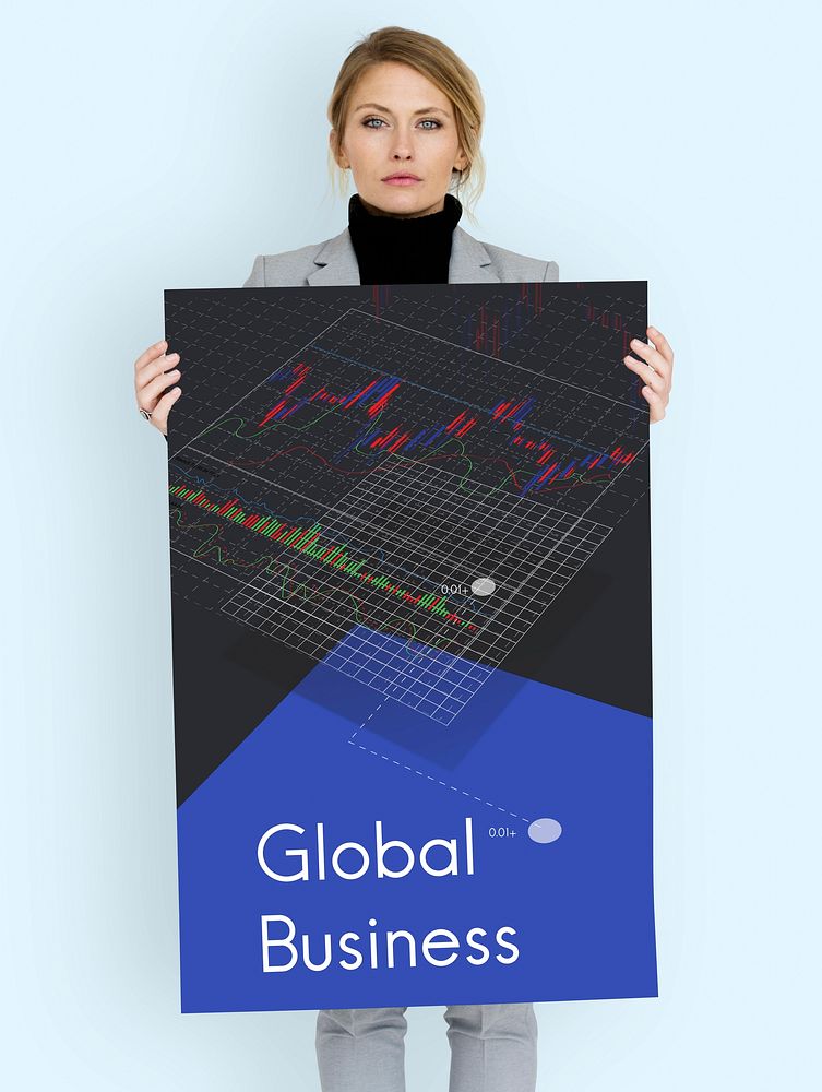 Stock Exchange Market Forex Trade Global Business Graph
