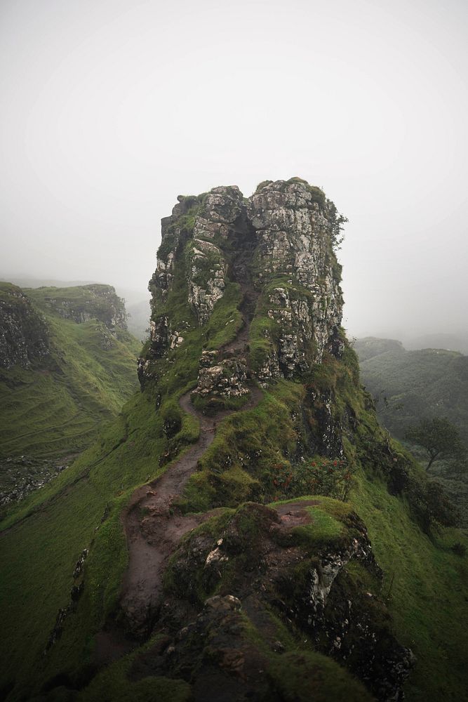 Fairy Glen on Isle of Skye, Scotland