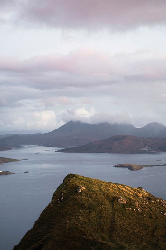 Sunset at Skye Cuillin, Scotland