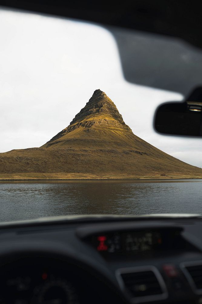 View of Kirkjufell, Iceland