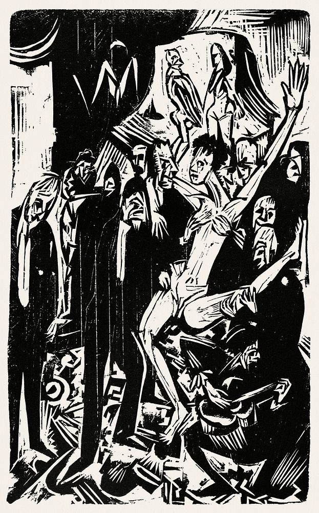 The graphic work of Ernst Ludwig Kirchner vol.1 print in high resolution by Ernst Ludwig Kirchner (1880&ndash;1938).…