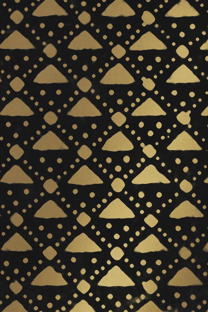 Gold geometric patterned background 