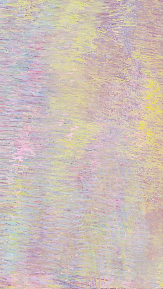 Pink and yellow pastel mobile phone wallpaper vector, remixed from the artworks of the famous French artist Edgar Degas.