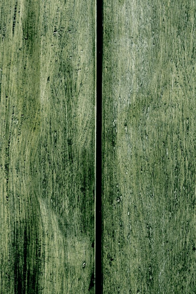Green plank wood background texture
