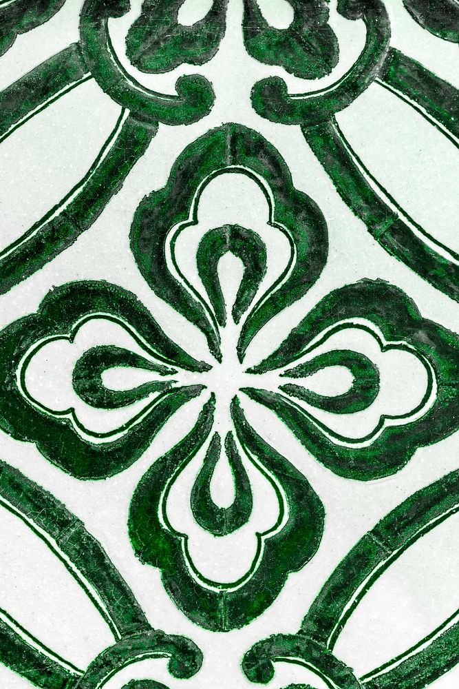 Green and white textile Background