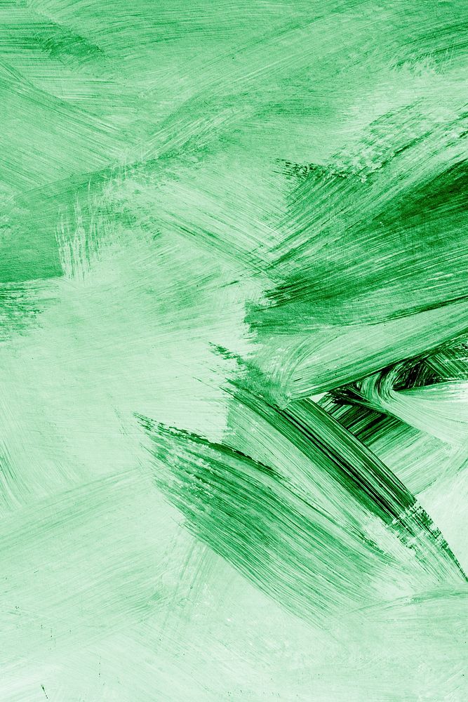 Green brush stroke textured background